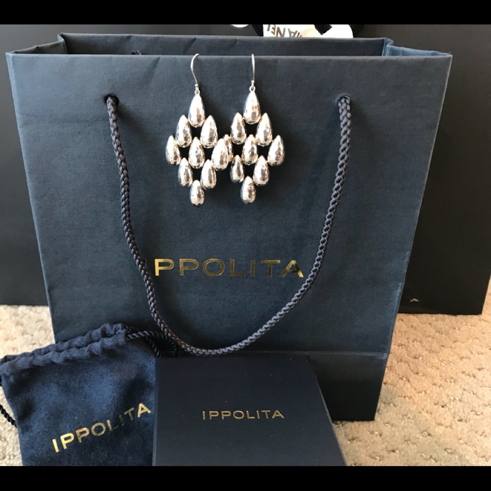 IPPOLITA Silver Chandelier Earrings